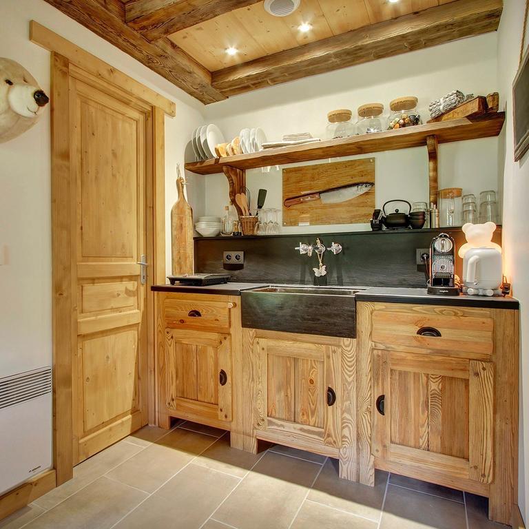 L'Ours Blanc Lodge Le Biot المظهر الخارجي الصورة