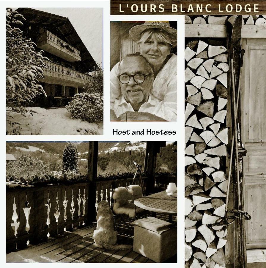 L'Ours Blanc Lodge Le Biot المظهر الخارجي الصورة