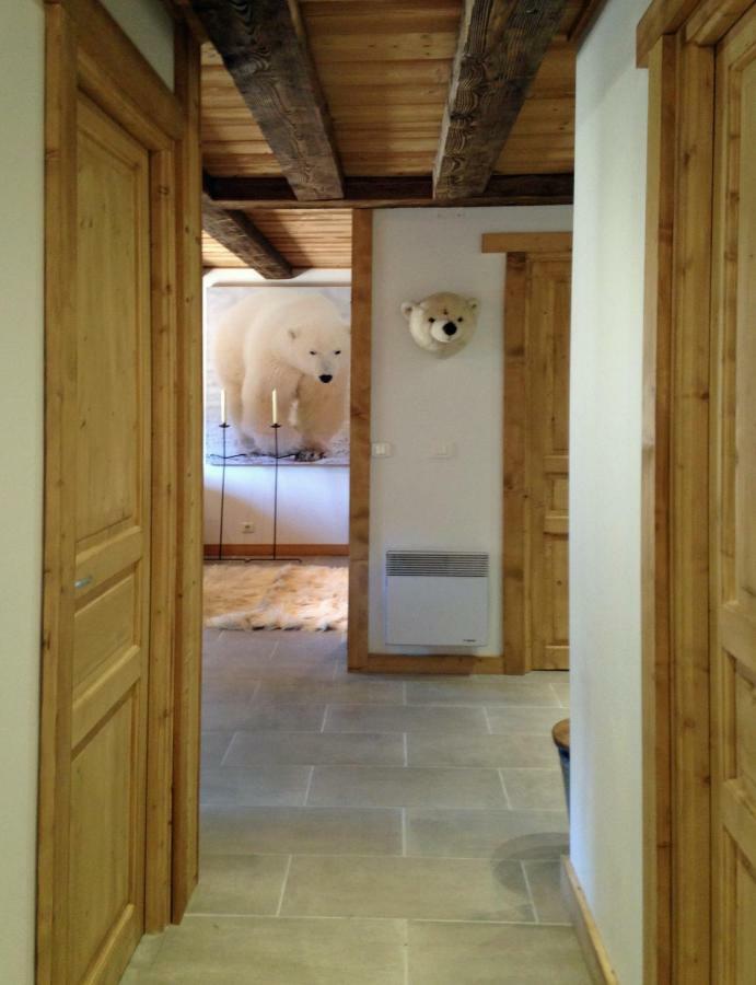 L'Ours Blanc Lodge Le Biot المظهر الخارجي الصورة